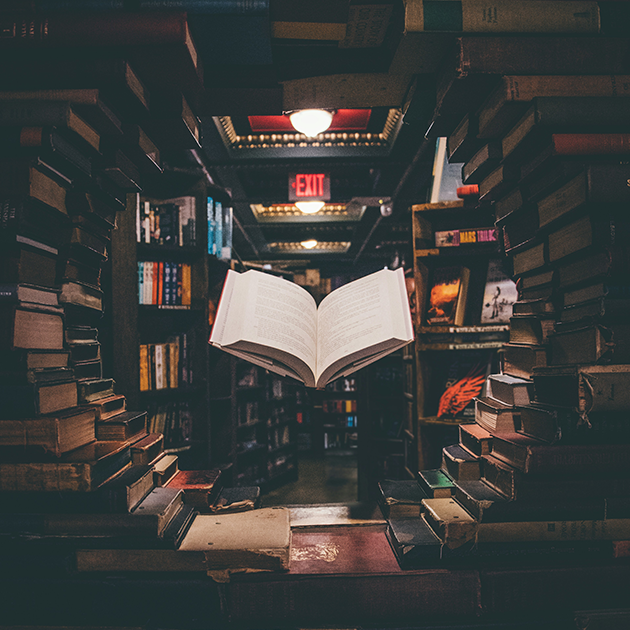 Image de livre pour introduire les ressources