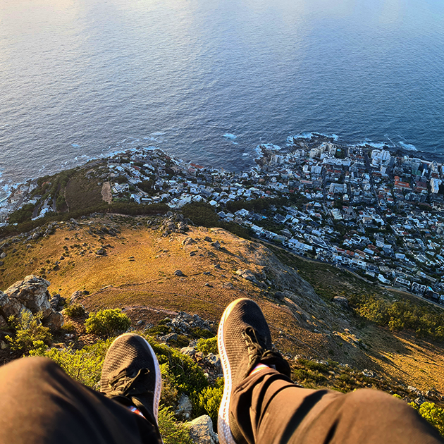 Photo pour illustrer la peur du vide